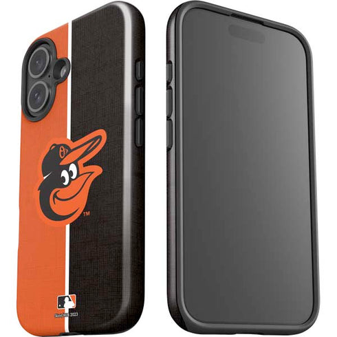MLB Baltimore Orioles Split iPhone 16 Impact Case